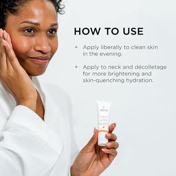 IMAGE SKINCARE , VITAL C HYDRATING REPAIR CRME, FACE NIGHT CREAM WITH HYALURONIC ACID, DISCOVERY SIZE, 1OZ - Image 4